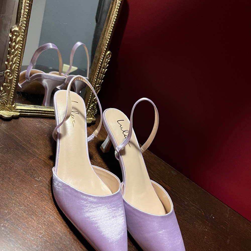 Lulu's Lavender Heels - Picture 4 of 4
